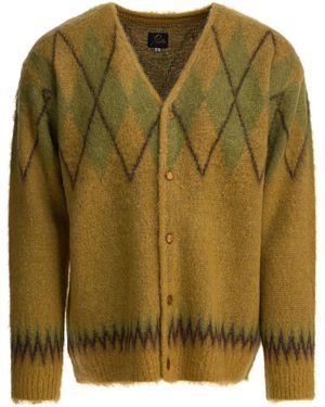 Needles Mohair Cardigan - Green