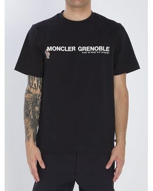 Moncler Stretch Cotton T-Shirt - Black