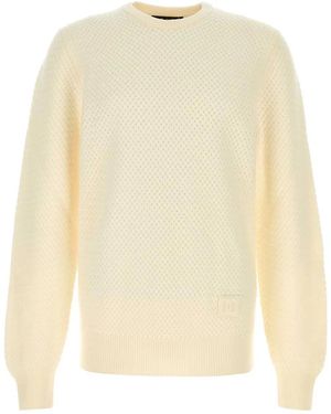 Dolce & Gabbana Dolce & Gabbana Ivory Wool Jumper - Natural