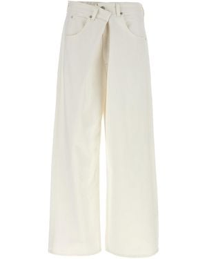 Agolde 'Vana Fold' Jeans - White