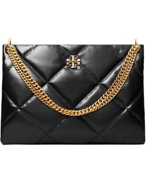 Tory Burch Kira Diamond Quilt Satchel - Black