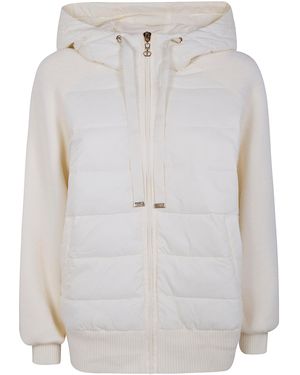 Twinset Bomber Padded Jacket - White