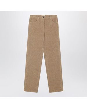 The Row Clair Corduroy Pants - Natural