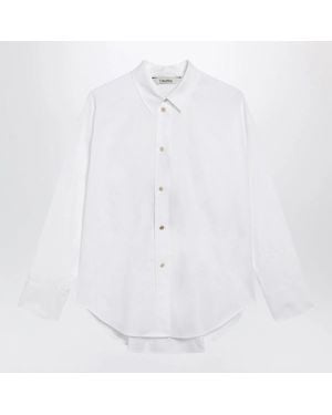 Max Mara Max Mara S Cotton Shirt - White