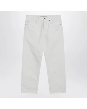Golden Goose Cotton Trousers - White