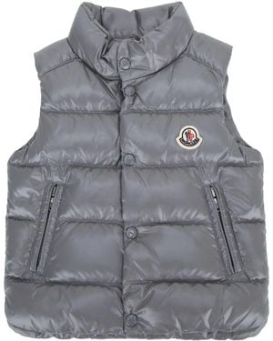 Moncler Jr Bernard Vest - Gray