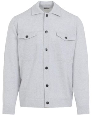 Kiton Cashmere Jacket - Gray