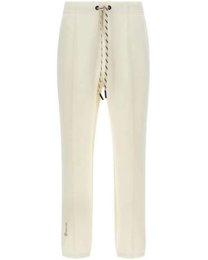 Moncler Double Fabric Sweatpants - Natural