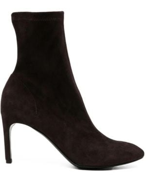 Roberto Del Carlo "Kid" Heeled Strech Boots - Black