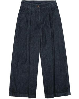 Moncler Jr Pants - Blue