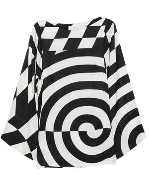 Dries Van Noten Charlie Long Sleeves Top - Black