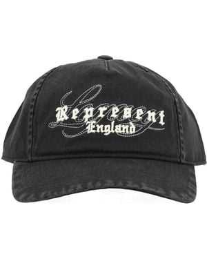 Represent Baseball Cap - Black