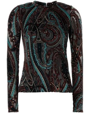 Etro Tops Jersey - Black