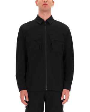 Versace Jeans Couture Zippered Shirt - Black