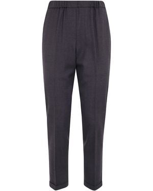 Antonelli "Rosalba" Slim Pants - Blue