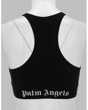 Palm Angels Top Sportivo "Classic Logo" - Black