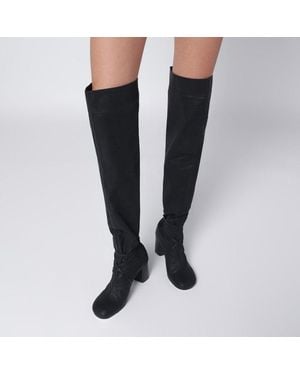 Lemaire High Anatomic Boots - Black