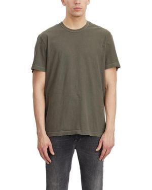 James Perse Cotton Roundneck T-Shirt - Grey