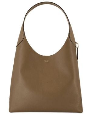 COACH Brooklyn 39 Leather Hobo Bag - Brown