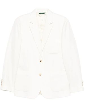 Lacoste Pocket Button Blazer - White