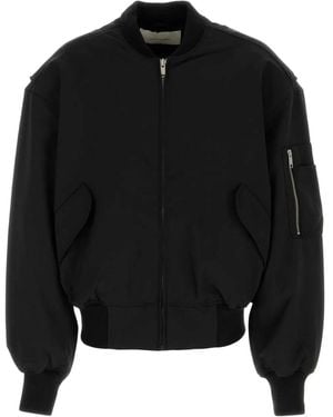 Entire studios Broad Bomber Wool Wool - Black