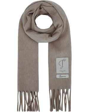 Jacquemus Cavallo Jacquard Scarf - Grey
