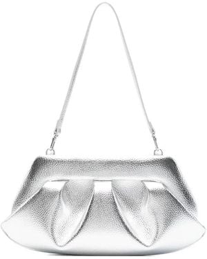 THEMOIRÈ "Bios Baguette" Bottalato Laminato Bag - White