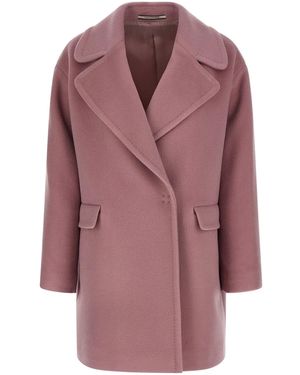 Tagliatore 'Astrid' Coat - Purple