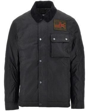 Barbour Steve Mcqueen Workers Waxed Jacket - Black