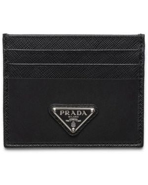 Prada Re-Nylon Card Holder - Black