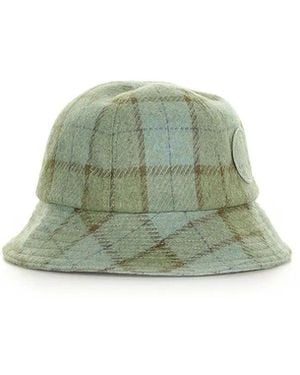 Helen Kaminski Checked Fisherman Style Franz Hat - Green