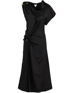 Bottega Veneta Viscose Dress - Black