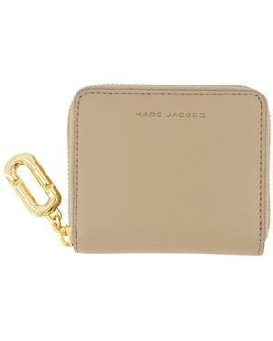 Marc Jacobs The Slim Compact Wallet - Natural
