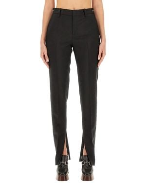 Gucci Trousers With Clamp - Black