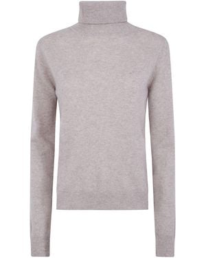 ABSOLUT CASHMERE "Themys" Turtle Neck Jumper - Grey