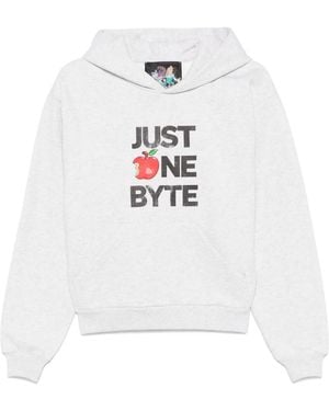Coperni Comfy Cotton Blend Hoodie - White