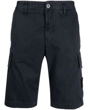 Stone Island L100018 Cargo Shorts - Blue