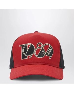 1989 STUDIO Baseball Cap 1989 Pop Logo - Red