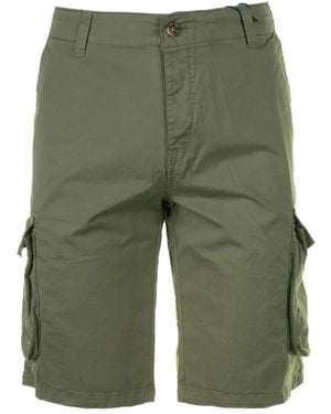 MC2 Saint Barth Bermuda Freeport Military With Pockets - Green