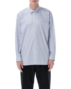 Comme des Garçons Shirt Shirt Striped Cotton Shirt - Blue