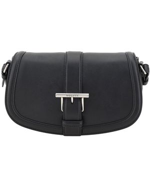 ショルダーバッグ・ポシェット LARGE MCQUEEN SATCHEL BAG MCQUEEN Jewelled Satchel mini embellished croc-effect