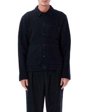 Universal Works Wool Fleece Jacket - Blue