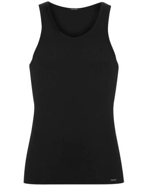 Tom Ford Cotton Modal Jumper - Black