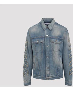 Off-White c/o Virgil Abloh Short-Sleeved Shirt - Blue