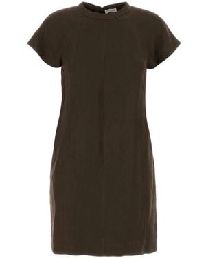 Brunello Cucinelli Viscose Blend Dress - Black