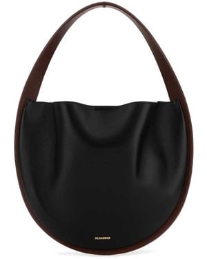 Jil Sander Pivot Hobo - Black
