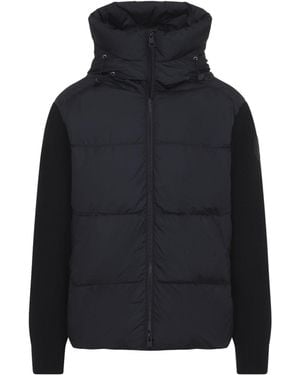 Canada Goose Hybridge Grove Knit Hoodie Jacket - Blue