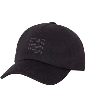 Fendi Wool Cap - Blue