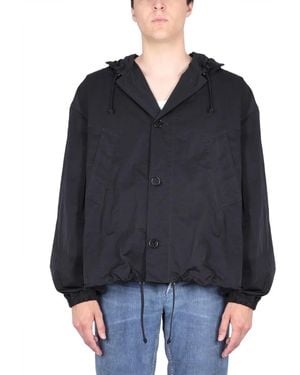 Bottega Veneta Jacket With Pouch - Black