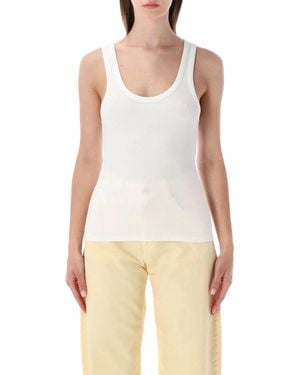 COLORFUL STANDARD Organic Rib Tank Top - White